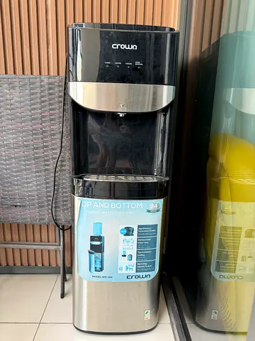 Crown Stainless Steel Bottom-Load Water Dispenser - Good Condition