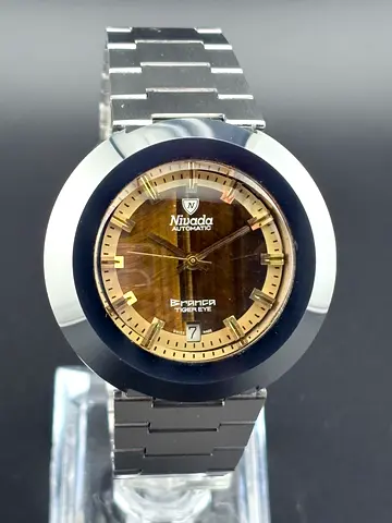 RARE TIGER EYE|1970’s|NIVADA BRANCA|TUNGSTEN CARBIDE CASE