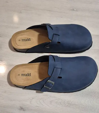 Dark Blue Mudd slip-on clogs, size 45 (men's/unisex) - New