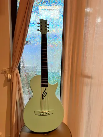 Enya Nova Go SP1 Transacoustic Carbon Fiber Guitar (Seafoam Blue)