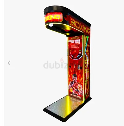 Arcade Boxing Punch Machine — Electronic Standalone Game (Working)