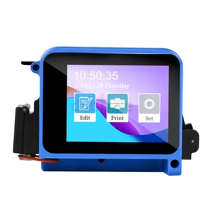 Mini Pro Handheld Inkjet Printer 12.7mm – Portable Inkjet Coder with Cartridge