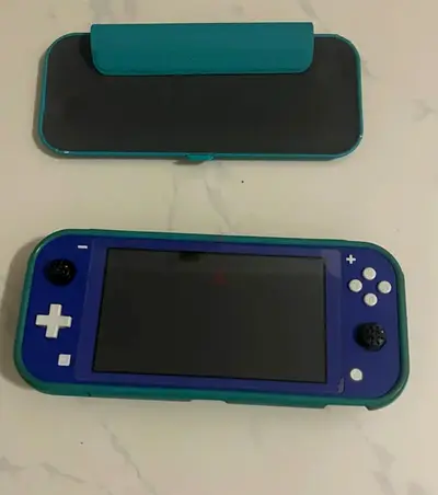 Blue Nintendo switch lite
