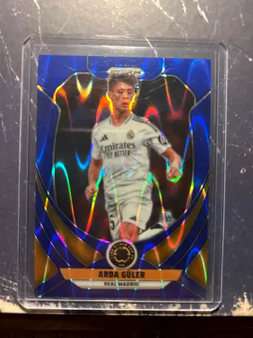 Arda Güler Panini Prizm Blue Seismic /275 – Real Madrid