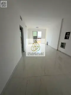 For annual rent in Al Mowaihat 3 – Ajman, a brand-new first-occupant apartment offering very spaci