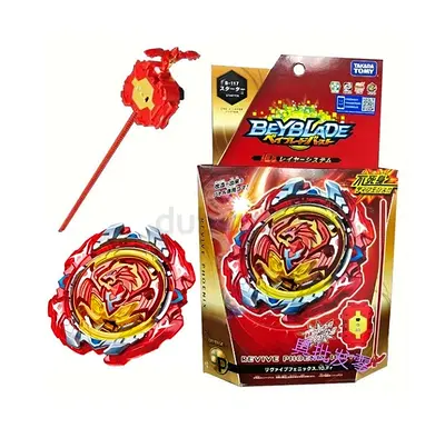 Beyblade Burst Revive Phoenix top with launcher - brand new OFFICIAL TAKARA TOMY