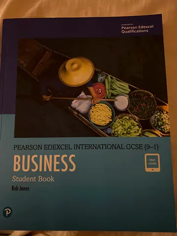 IGCSE Edexcel business student book 1