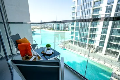 Spacious 1 BHK | Lagoon and Burj Khalifa View | Fully Furnished