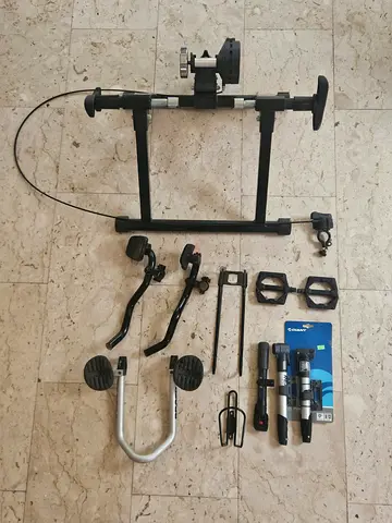 Various bike accessories