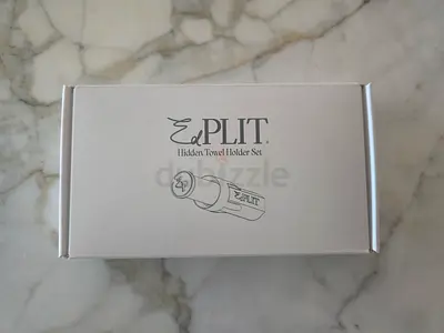 EdPlit Hidden Towel Holder Set - New in Box