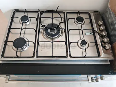 Elba Built-in Gas Hob (5 Burners) - Stainless Steel