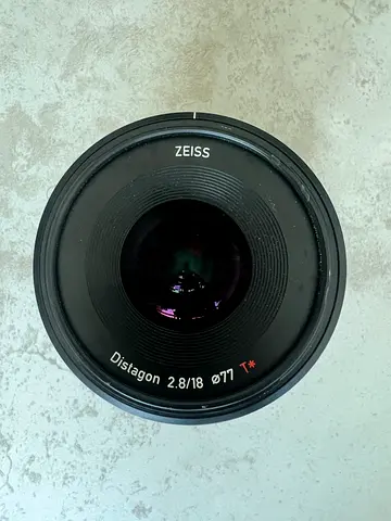 ZEISS Distagon 2.8/18mm T* Wide-Angle Lens - Sony E-Mount (Excellent Optical Condition)