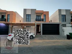 Spacious villa for rent in Al-Yasmeen; 5 master bedrooms, central air conditioning.