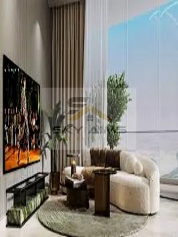 Sea View Studio | Furnished | Balcony | Glamz Residence Tower 1