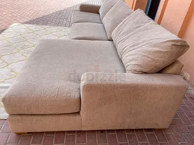 Stylish/Modren Pottery barn L Shape Sofa Like new Condition