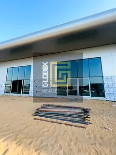 2,800 SQFT Showroom Warehouse in Jurf 3 Ajman Auto District, Ideal for Car Showrooms, Service Center