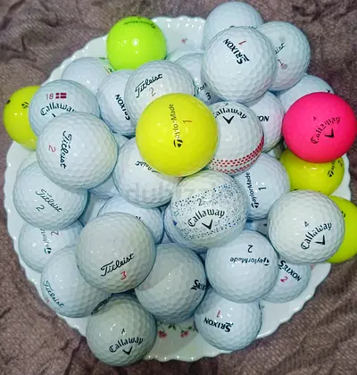 Used Mixed Brand Golf Balls – Good Condition