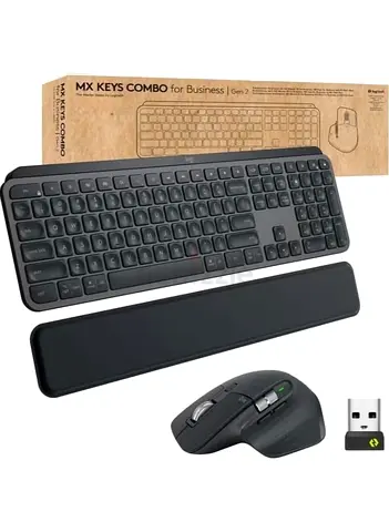 Logitech MX Keys Combo for Business Gen 2 - Keyboard and Mouse Set