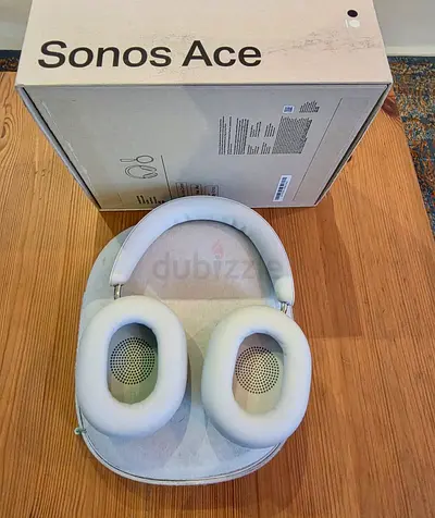 Sonos Ace Over-Ear Noise-Cancelling Headphones - White (With Box)