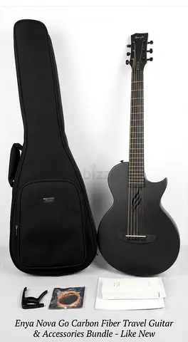 🎸 Enya Nova Go Carbon Fiber Acoustic Guitar – Excellent Condition