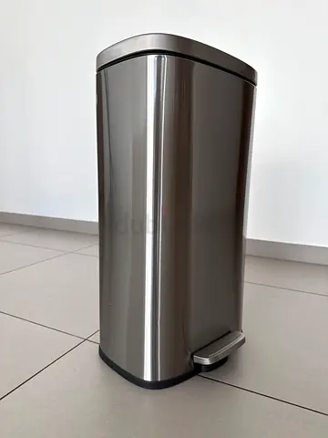 Stainless Steel Pedal Bin - 70L, Slim Design
