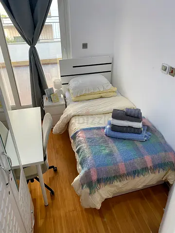 Clean room with huge balcony available from October