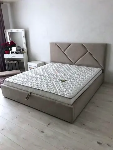 Luxury Fabric Bed Frame With Stylish Modern Design Headboard