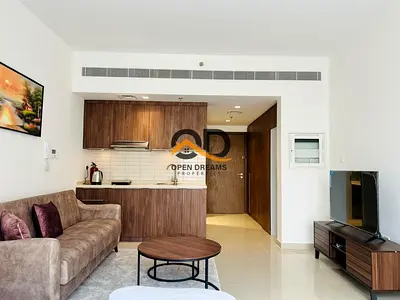 LUXURY STUDIO FALAT FULLY FURNISHED RENT ONLY 40K GYM POOL AND PARKING PARIM LOCATION UPTOWN AL ZAH