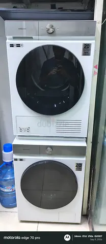 Samsung Front-load Washer 11.5kg and Dryer 9kg (White) - Good Working Condition