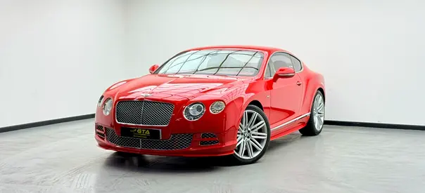 2015 Bentley Continental GT Speed, Full Bentley Service History, GCC Specs.