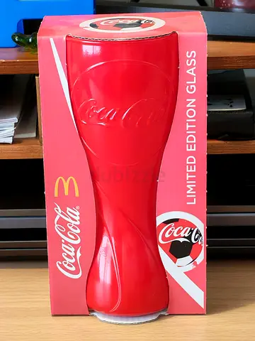 Qatar 2022 FIFA original Coca-Cola glass from McDonald's