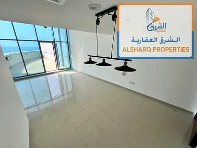 2-Bedroom Apartment with Full Sea View for Annual Rent in Residence Towers – Ajman Corniche | Private Parking | Gym & Pool