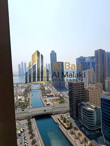 Annual Rental 1 Master Bedroom Apartment in a Prime Location on Al Qasba Canal with 2 Bathrooms, Ce