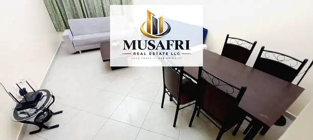 Furnished 1bhk Available+Near RTA BUS STOP AL NAHDA SHARJAH