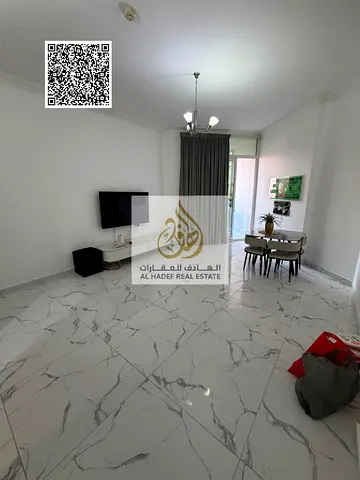 شقه تانى ساكن غرفتين وصاله مع غرفه خادمه ابراج الواحه مع باركن خاص