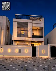 Villa for sale Ajman al Helio 2 land area 3014 square feet build up area 3600 square feet with swimm