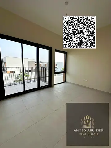 Beautiful brand-new townhouse, 4 bedrooms, 5 bathrooms, maid’s room, spacious living room, integrated community, family-friendly, 4 payments, spacious