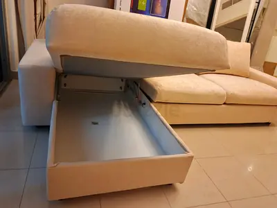 Ikea vimle wide armrest sofabed with storage space