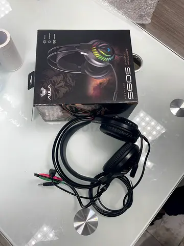 Brand New AULA Mountain S605 Wired RGB Gaming Headset with Mic