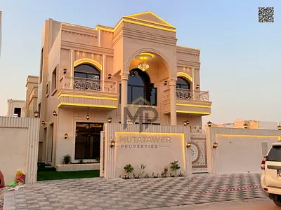فيلا فاخرة للبيع في عجمان | 3 طوابق بتصميم راقٍ وتشطيبات ممتازة | رسوم التسجيل مشمولة | موقع متميز بالقرب من جميع الخدمات والمرافق الحيوية | فرصة ا