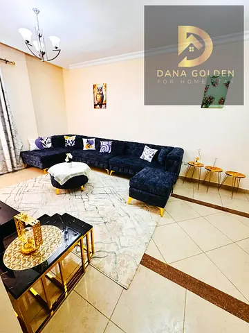 For monthly rent: a room and a living room with two bathrooms and two balconies in Sharjah, Al Taawun.