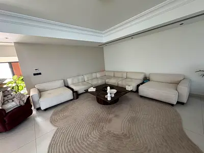 Premium Quality The Loom Collection U Shape Sofa Beige