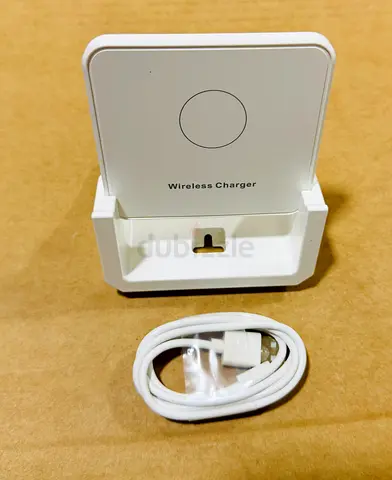 15W Fast Wireless Charger with Mobile Phone Stand Holder 2 in 1 Charging Stand