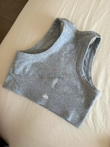 Alo Sports Bra Grey size M