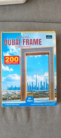 Dubai Frame 200 Pieces Jigsaw Puzzle