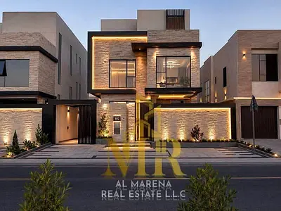 Luxury Villa for Sale in Al Zahia – Ajman | 5 Master Bedrooms | Separate Majlis | Two Floors and Ro