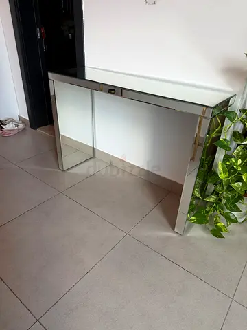 Mirror console table
