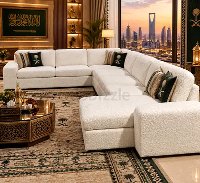 Modern Luxury U-Shape Set
Modern luxury U-shape sofa set featuring soft upholstery, spacious seati