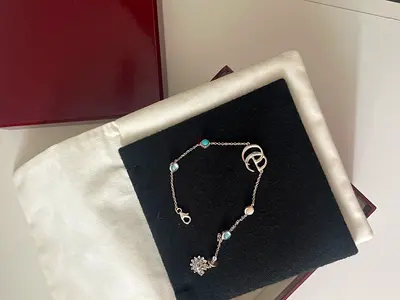 Gucci GG Marmont Mother-of-Pearl Bracelet