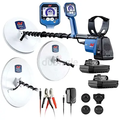 GPX 6000 Metal Detector - 2 Searchcoils - 5 Piece Control Box Cover